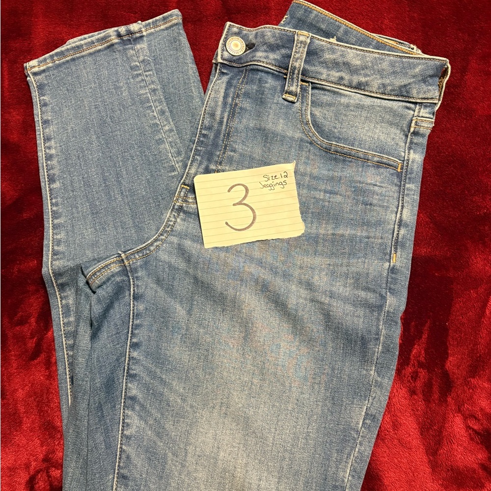 American Eagle Outfitters Light Blue Jeggings